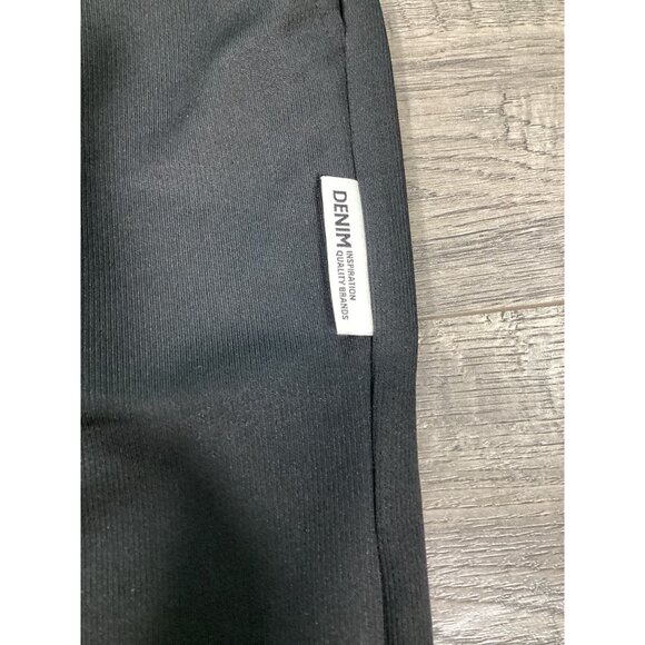 Denim Expedition Womens  Black Elastic Waist Drawstring Pants Size M Drawstring - Picture 3 of 11